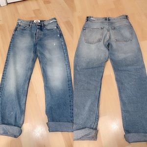High waist mom jeans by zara
